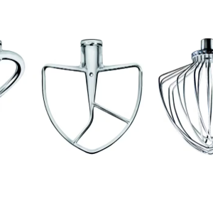 3 Piece Stainless Steel Accessory Set for select KitchenAid® Bowl-Lift Stand Mixers | KitchenAid US