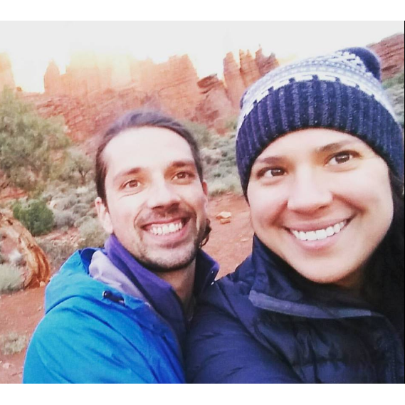 Camping at Fisher's Towers in Moab, May 2017,