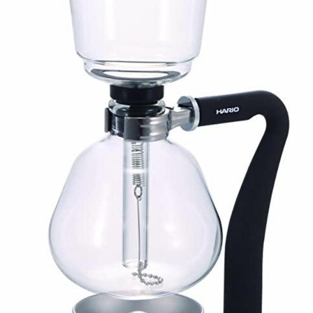 Hario Glass NEXT Syphon Coffee Maker with Silicone Handle, 5-Cup