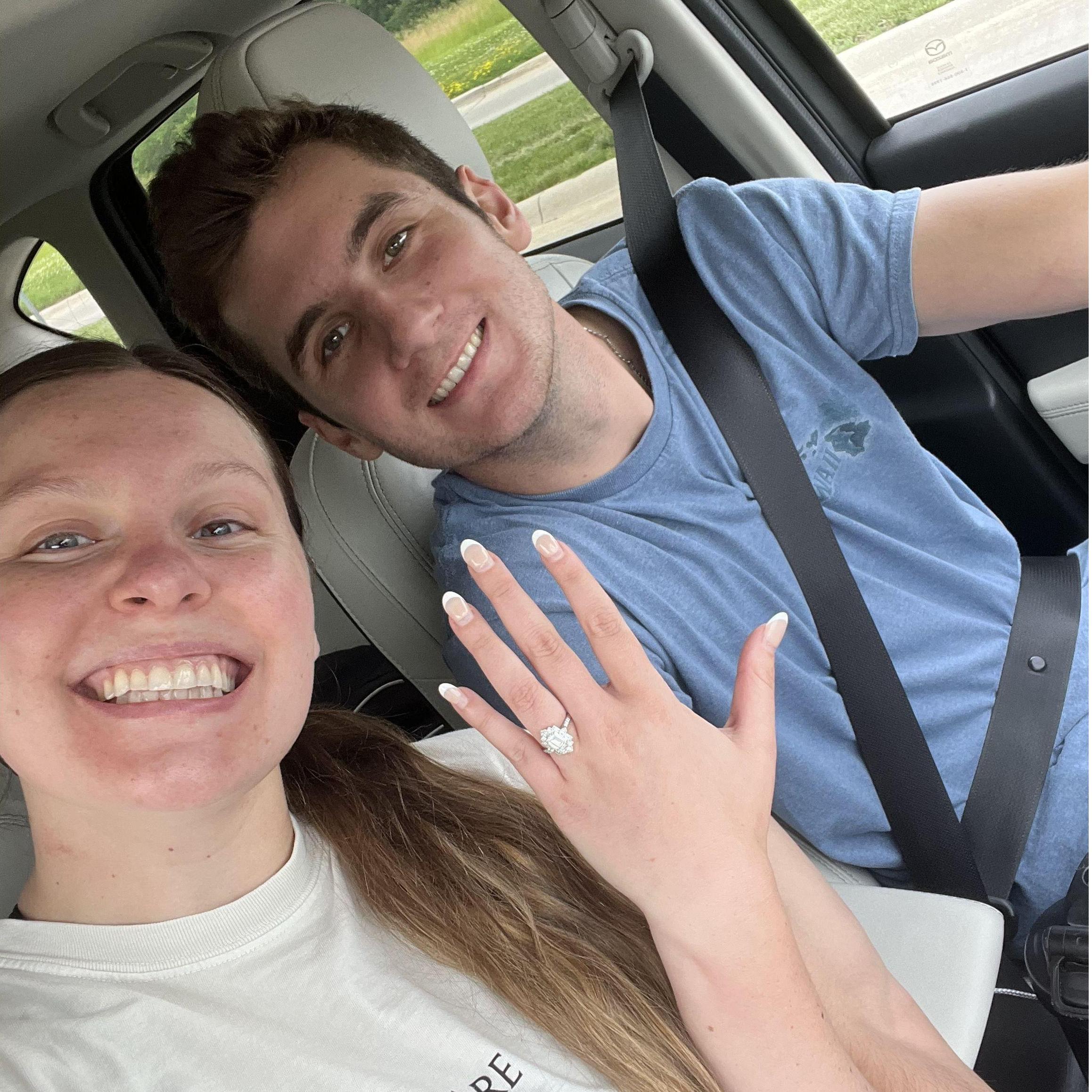 Right after we go Engaged!!