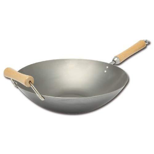 Joyce Chen 21-9978, Classic Series Carbon Steel Wok, 14-inch