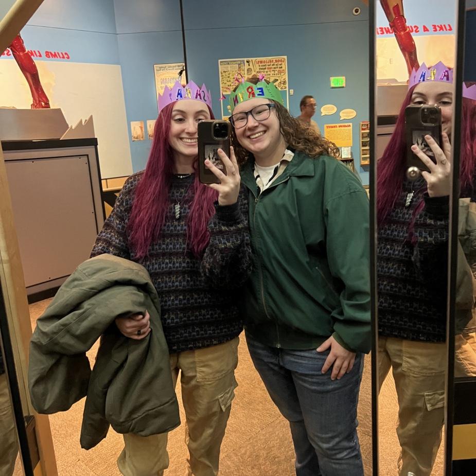 January 13, 2023: One of Eryn and Sara’s favorite dates at the Strong National Museum of Play.