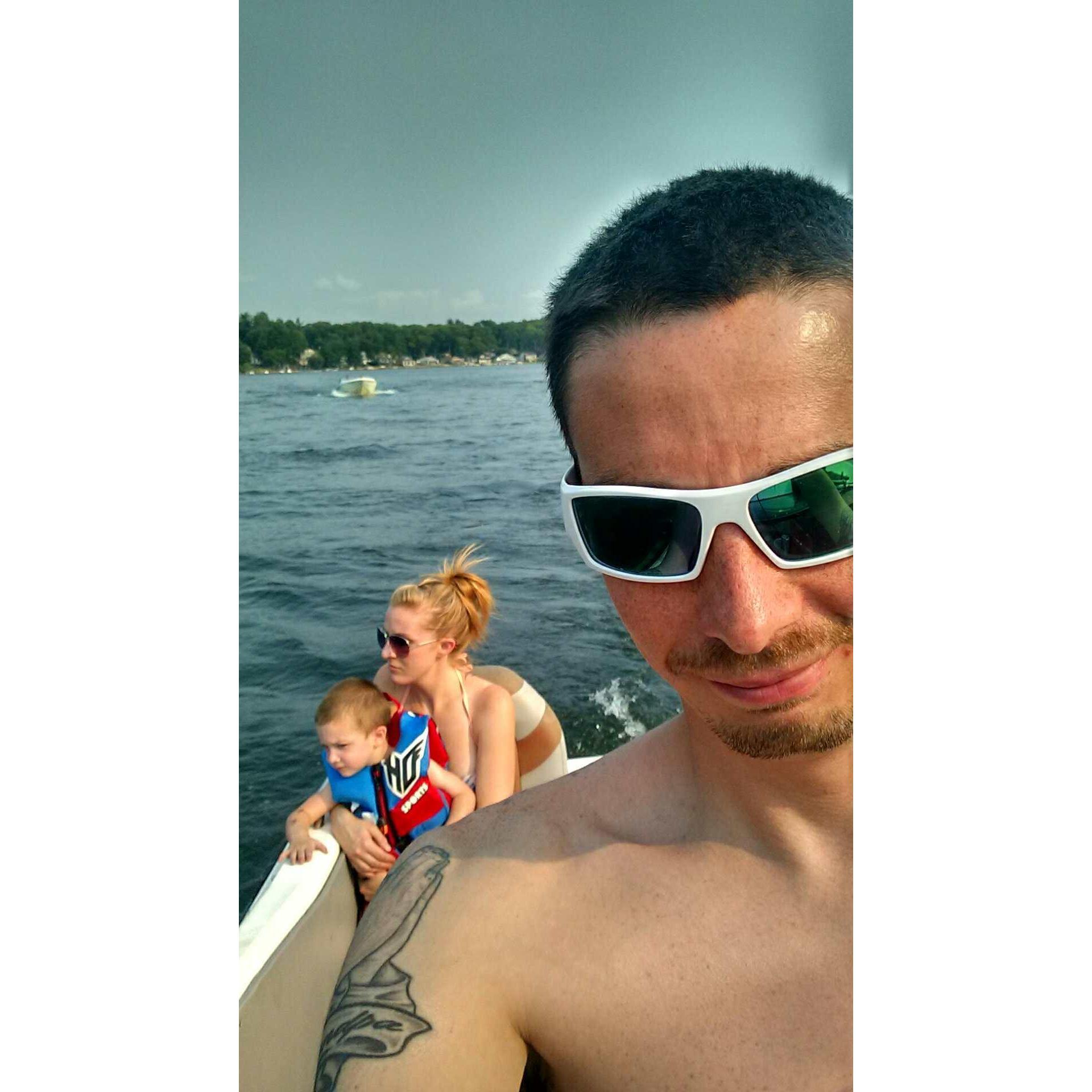 just a day on the boat....