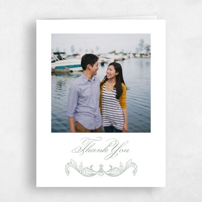 Sage, Green Wedding Thank You - Lezzeno Photo