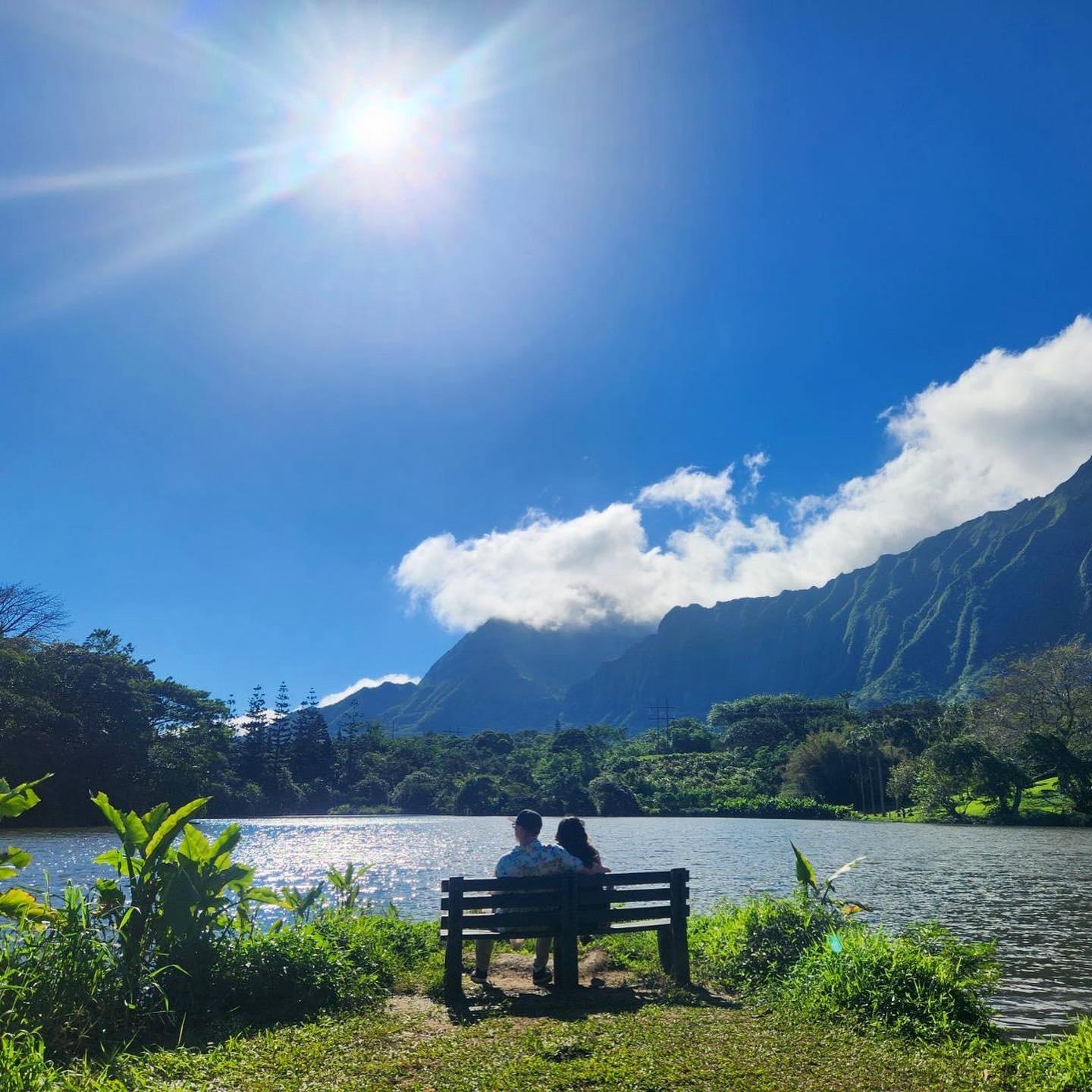 Enjoyed the amazing views at the Ho’omaluhia botanical garden