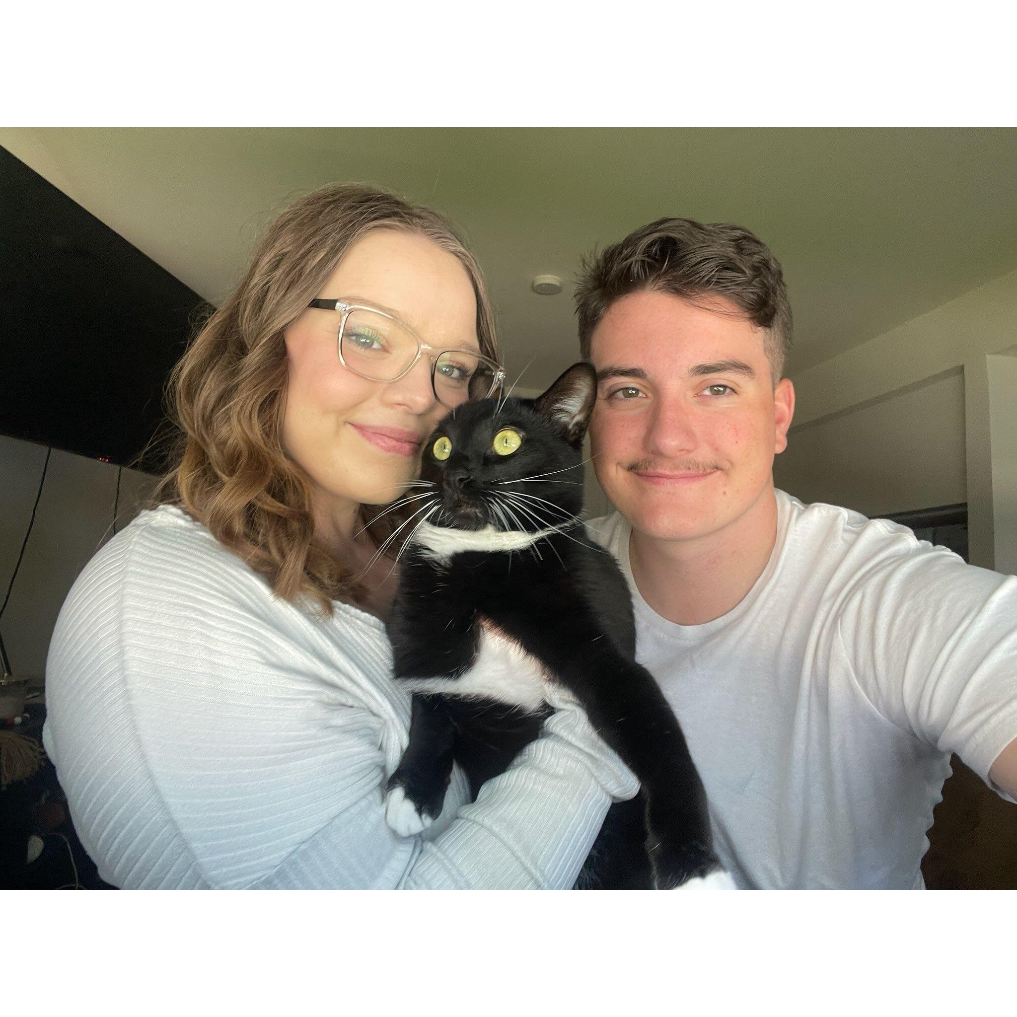 Adjusting to our first place & a family of three!