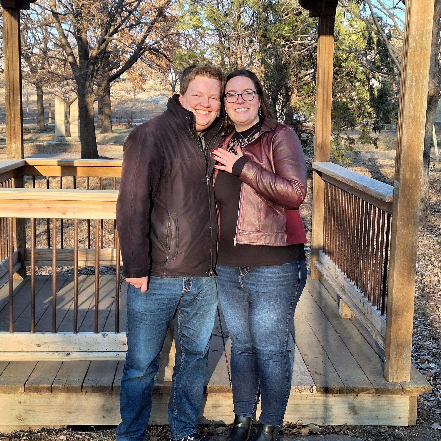 She said Yes!