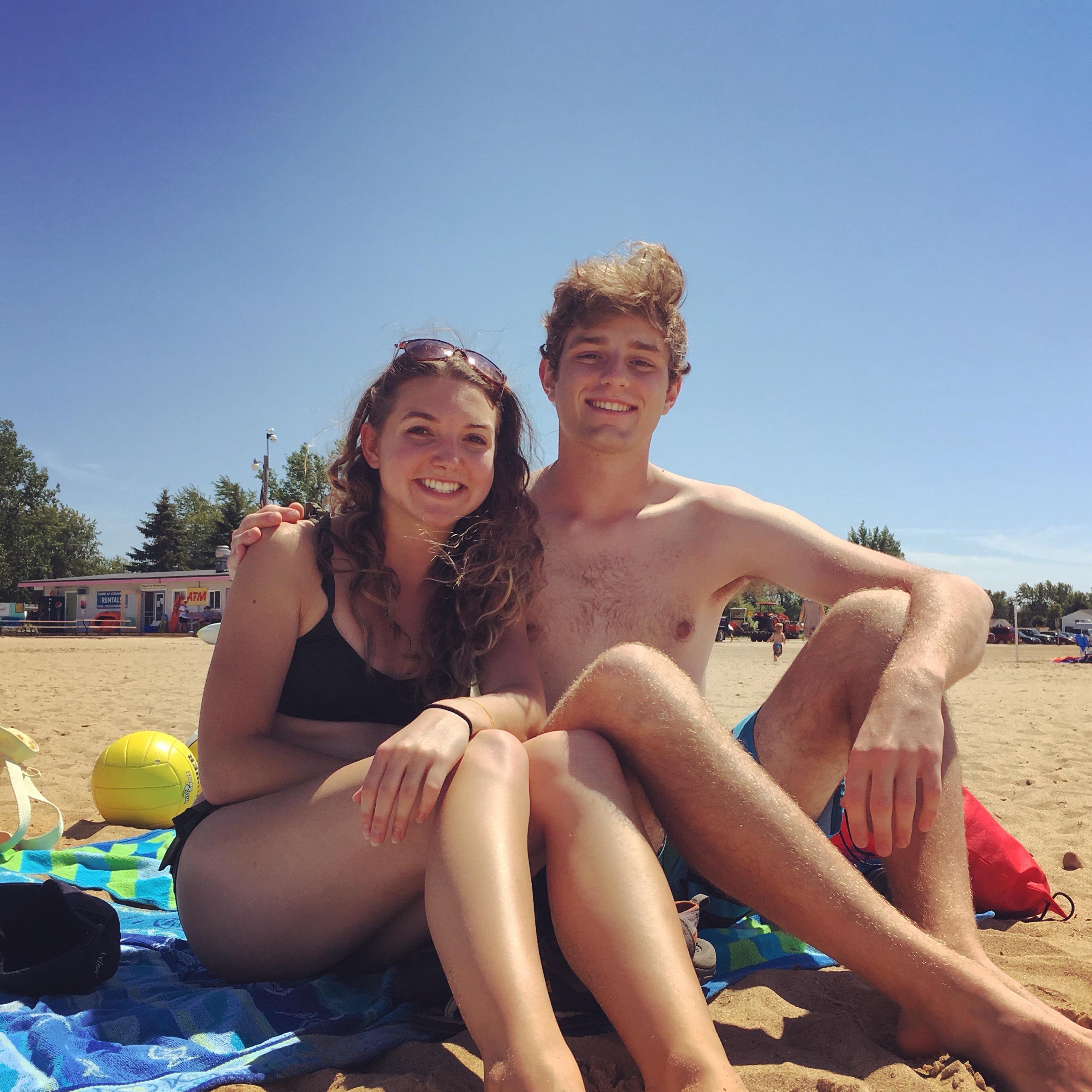 Justin surprised me on my day off when I worked in Michigan in the Summer of 2017.