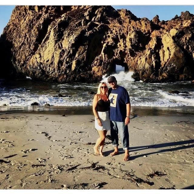 At Pfieffer Beach