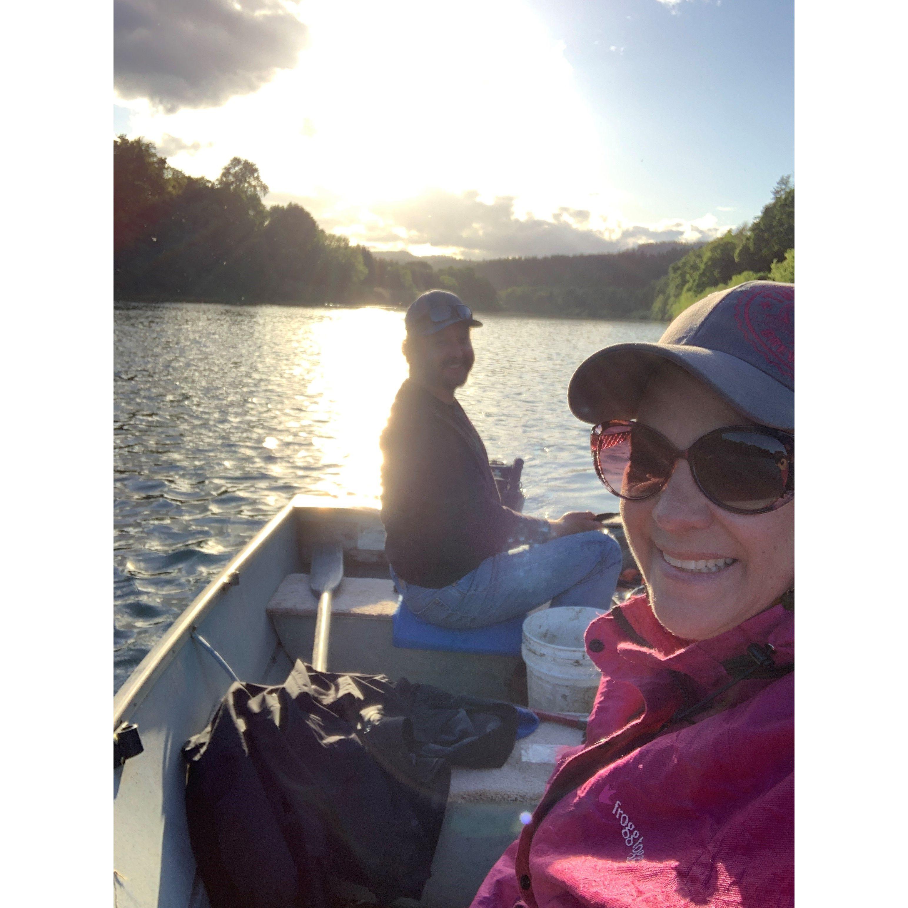 Our happy place.  South Umpqua.  Thank you, Rick and Renee.  Elton, OR.