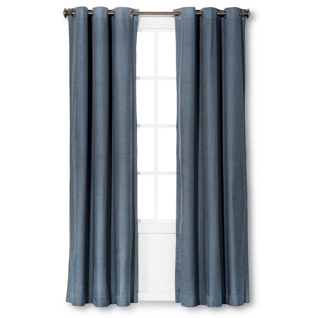 42"x63" Windsor Blackout Curtain Panel Slate - Eclipse