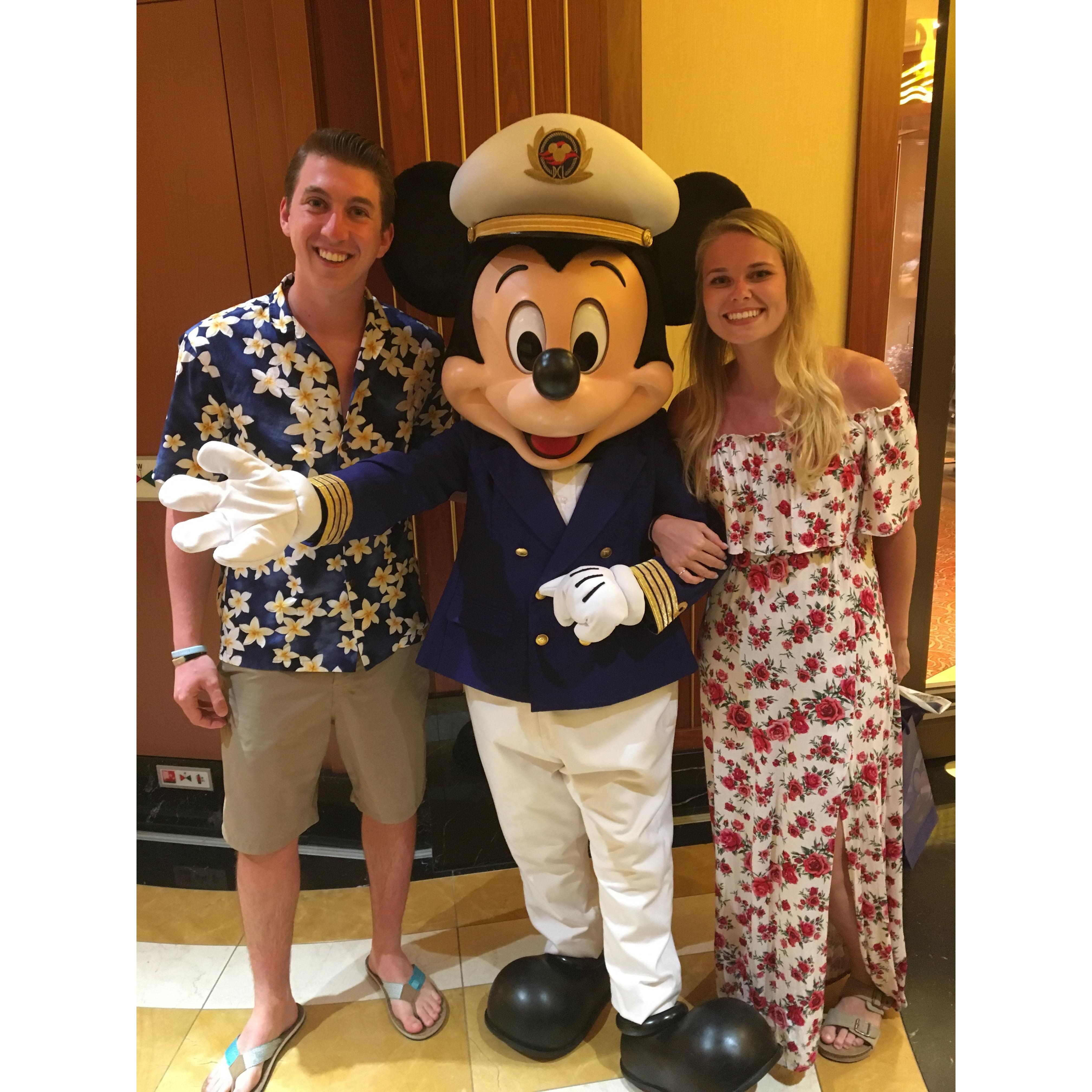 Mickey! 
Disney Cruise 2019