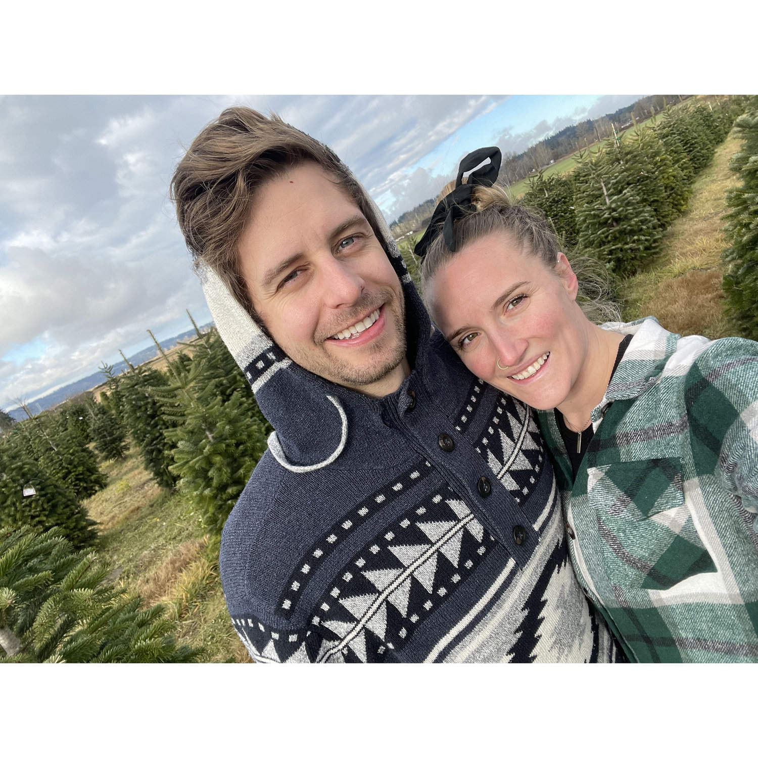 Our second Christmas together.