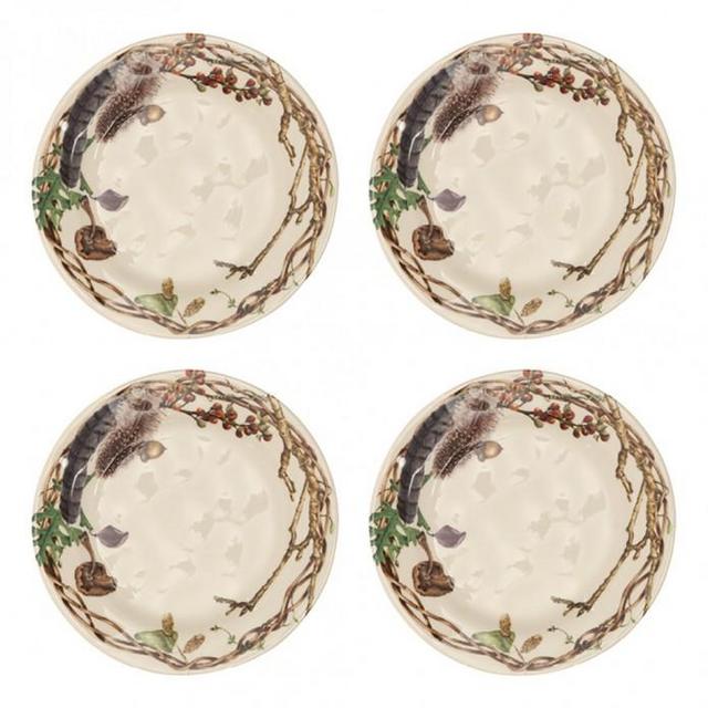Forest Walk Party Plates Set/4