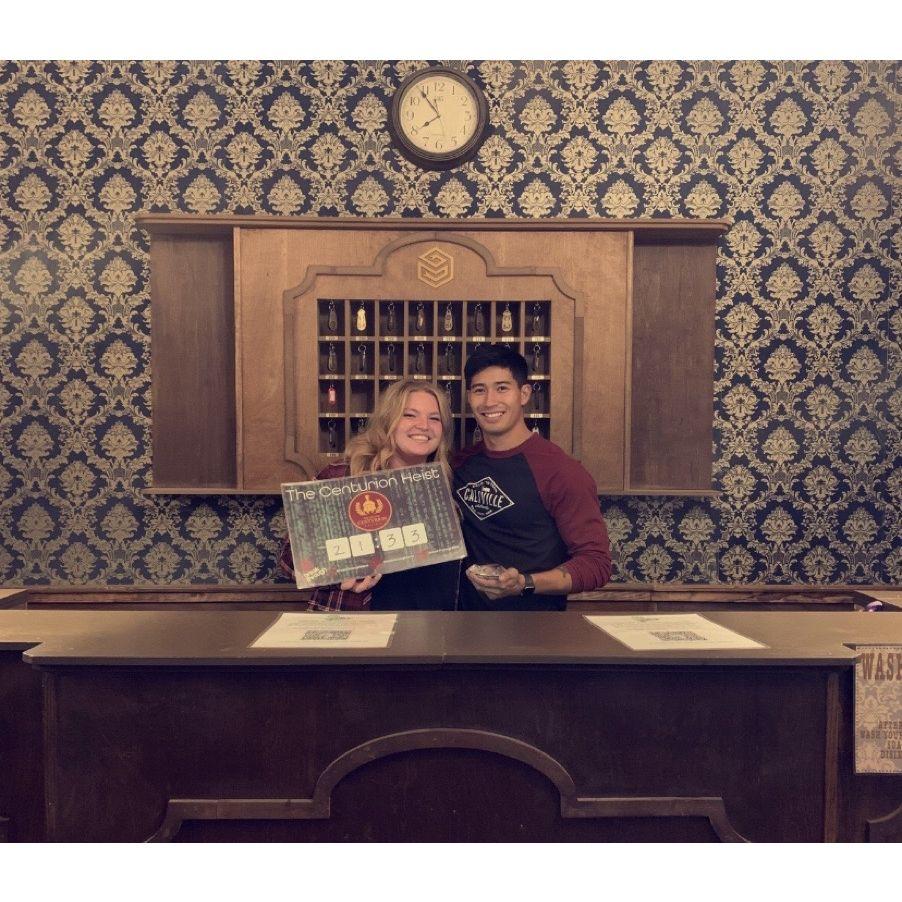Our first escape room record at Break Through Reno!