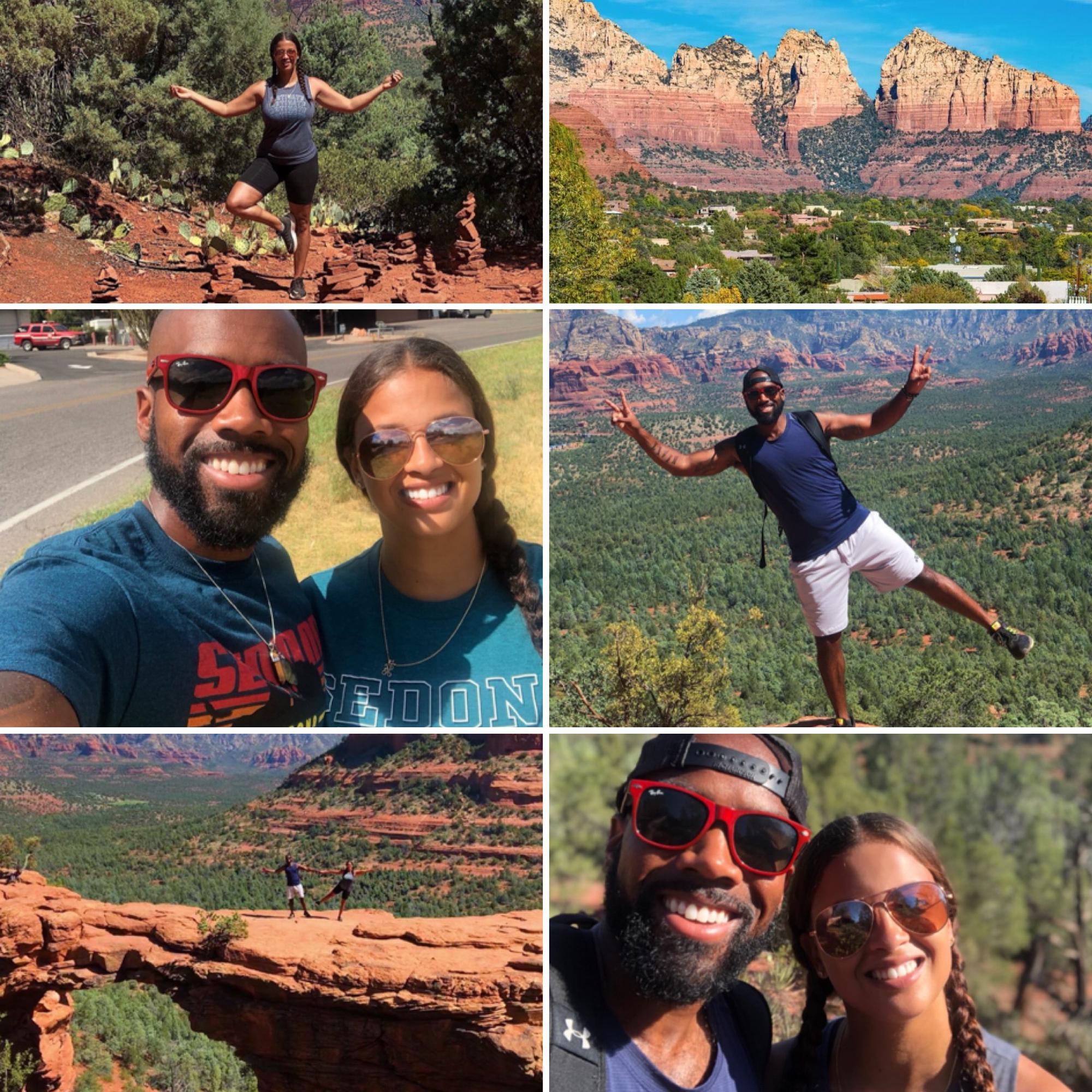 Sedona,AZ will forever have a special place in our hearts. This is where we reconnected and we love it so much that we try to visit every year.🏜