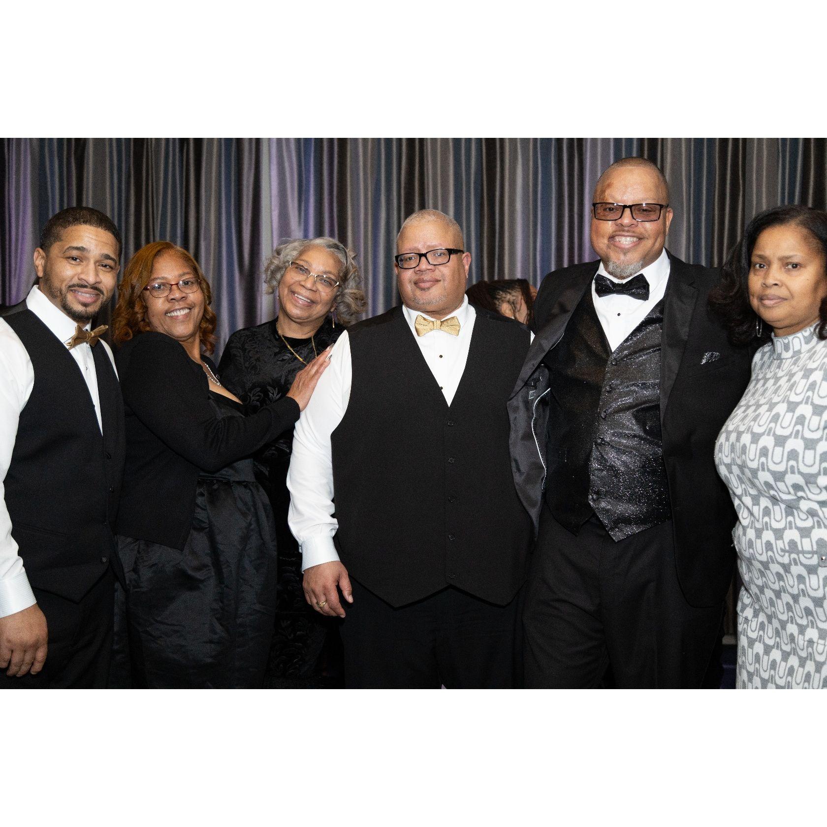 The Groom and his siblings