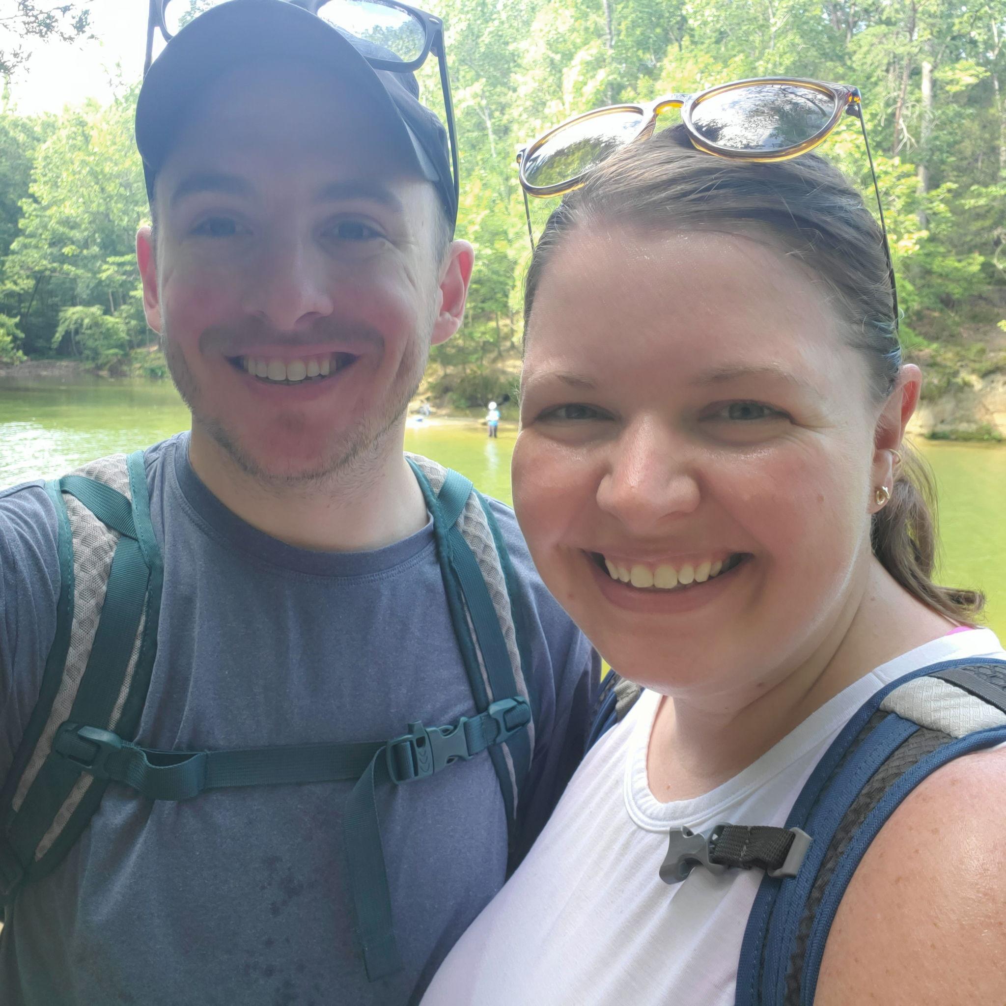 Our first photo together!