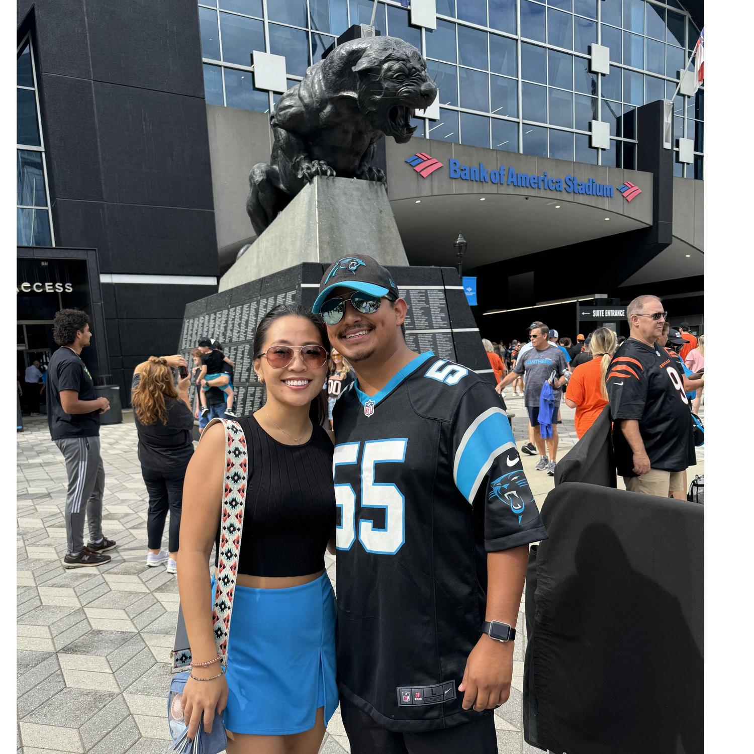 First Panther's game together!