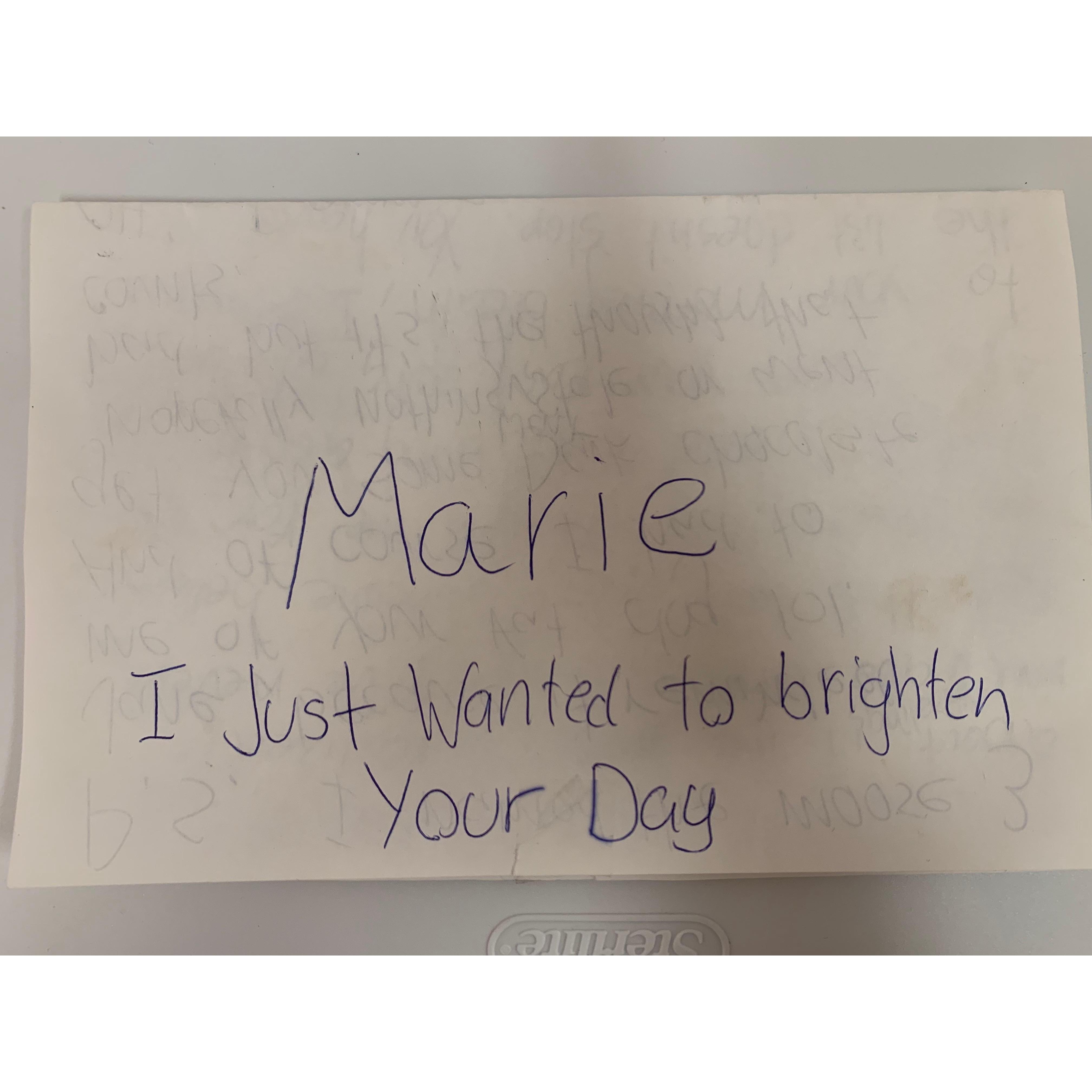 Mailed Letter from Jake Aug. 8th 2008.