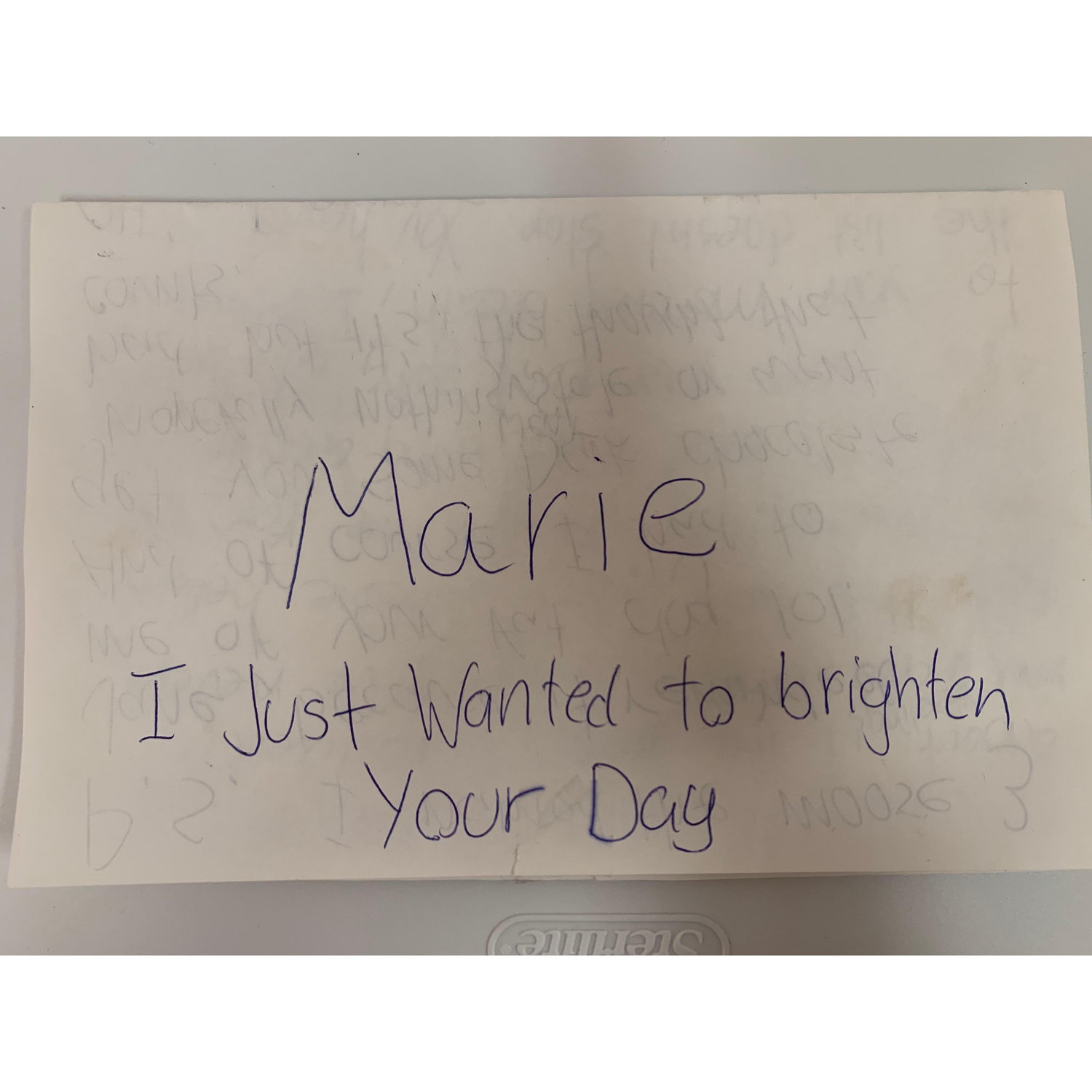 Mailed Letter from Jake Aug. 8th 2008.
