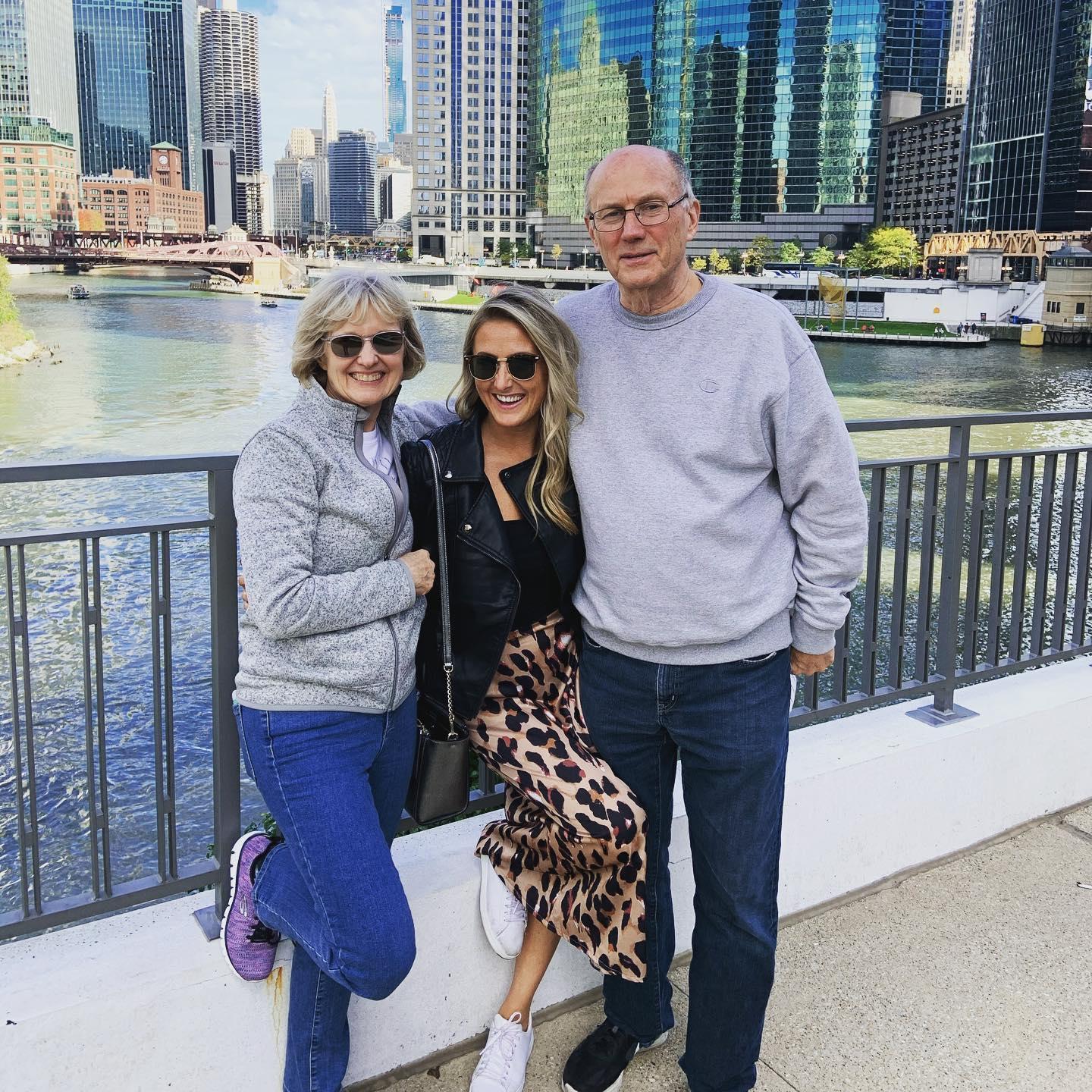 Colleetta and Ron Sr. visiting us in Chicago!