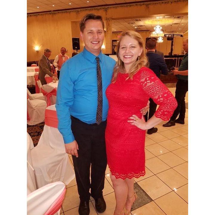 The first wedding we attended together right after we started dating in August 2016.