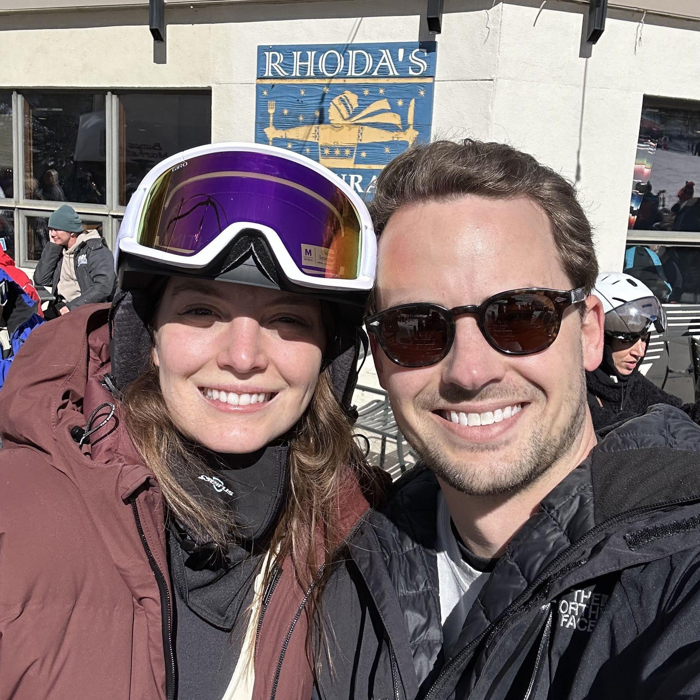 Our first solo vacation in Taos, NM. Erin's first time skiing since she was 10!