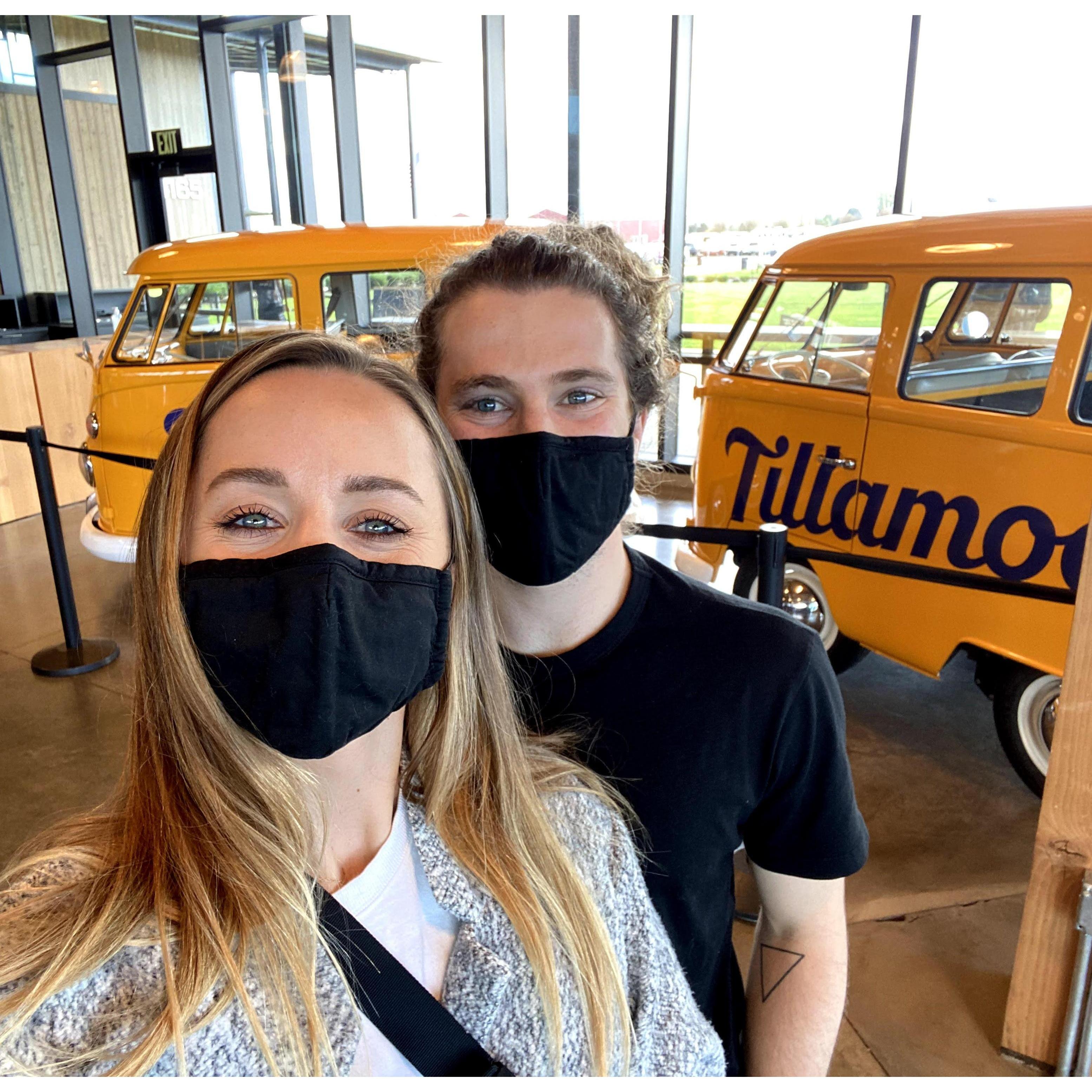 chelsea makes all of nolan's dream come true... tillamook creamery - tillamook, oregon