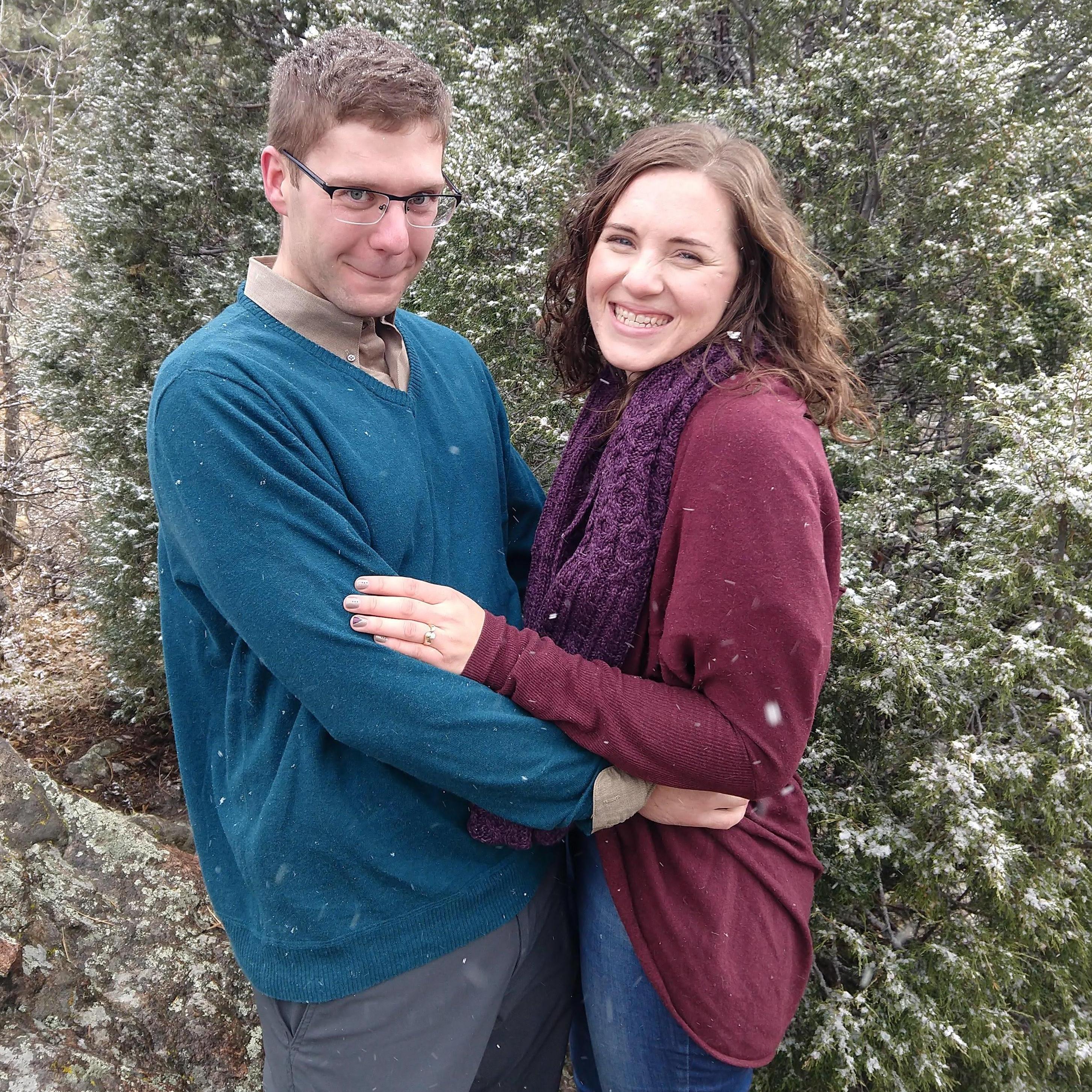 We are the most serious engaged couple.