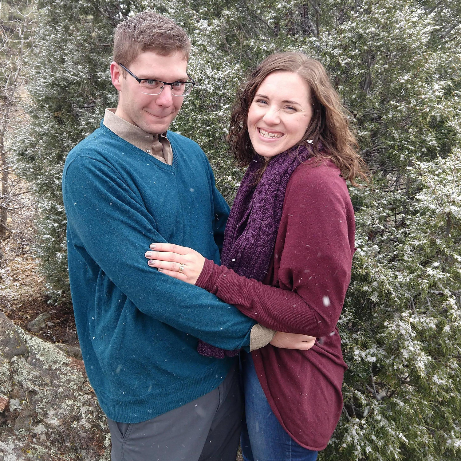 We are the most serious engaged couple.