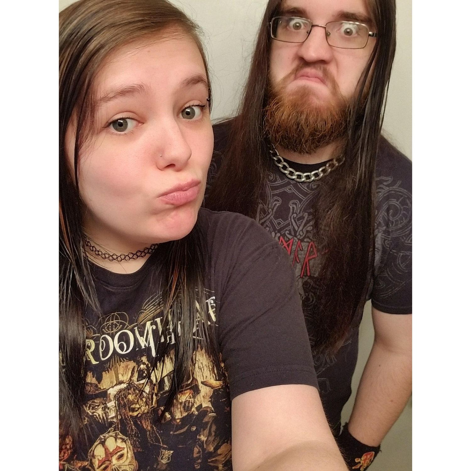 Our first anniversary. 🖤