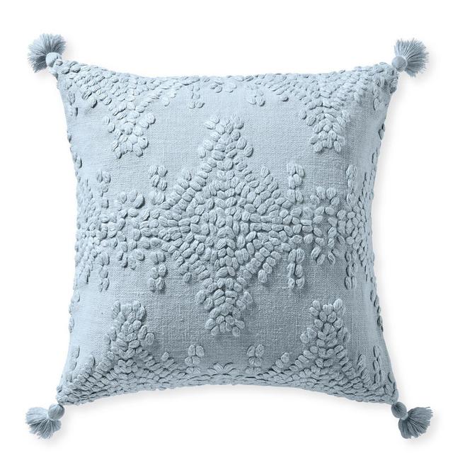 Hillview Pillow Cover - Coastal Blue