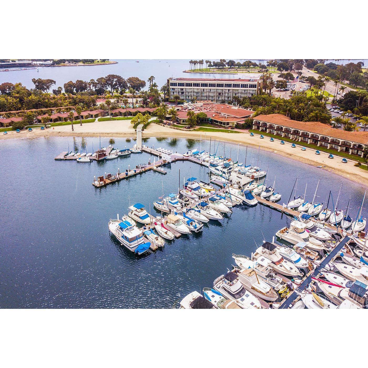 Beach and Marina