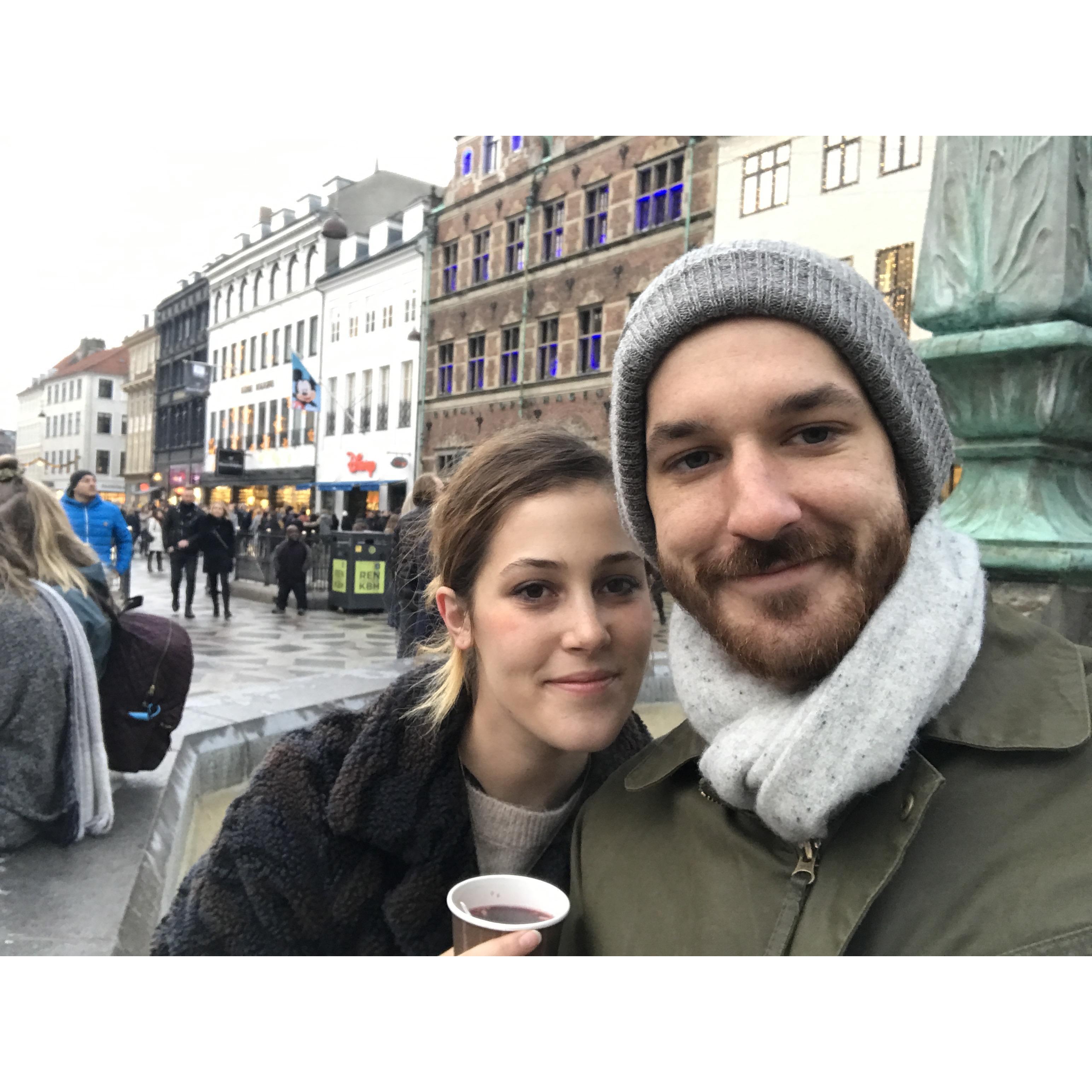 Enjoying hygge in Copenhagen, Denmark.