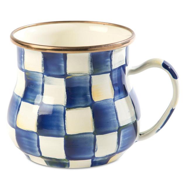 MacKenzie-Childs Royal Check Mug