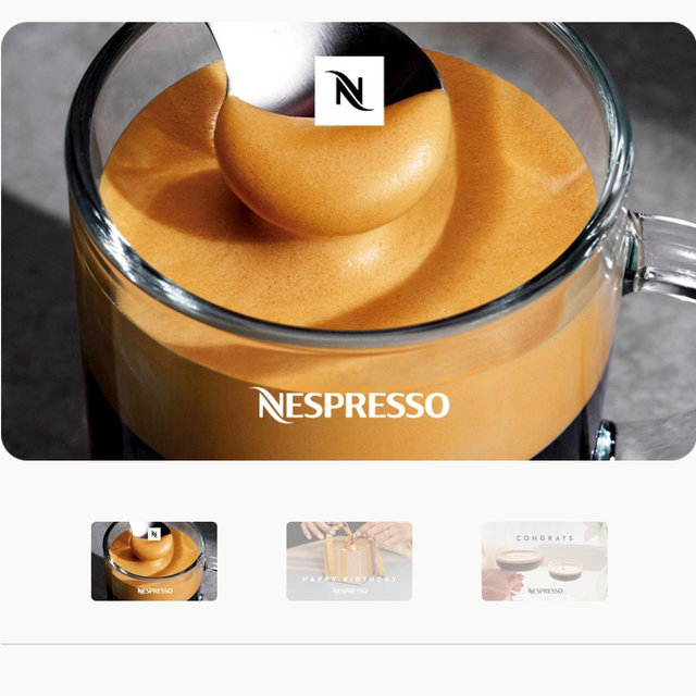 Purchase a Coffee eGift Card | Nespresso USA