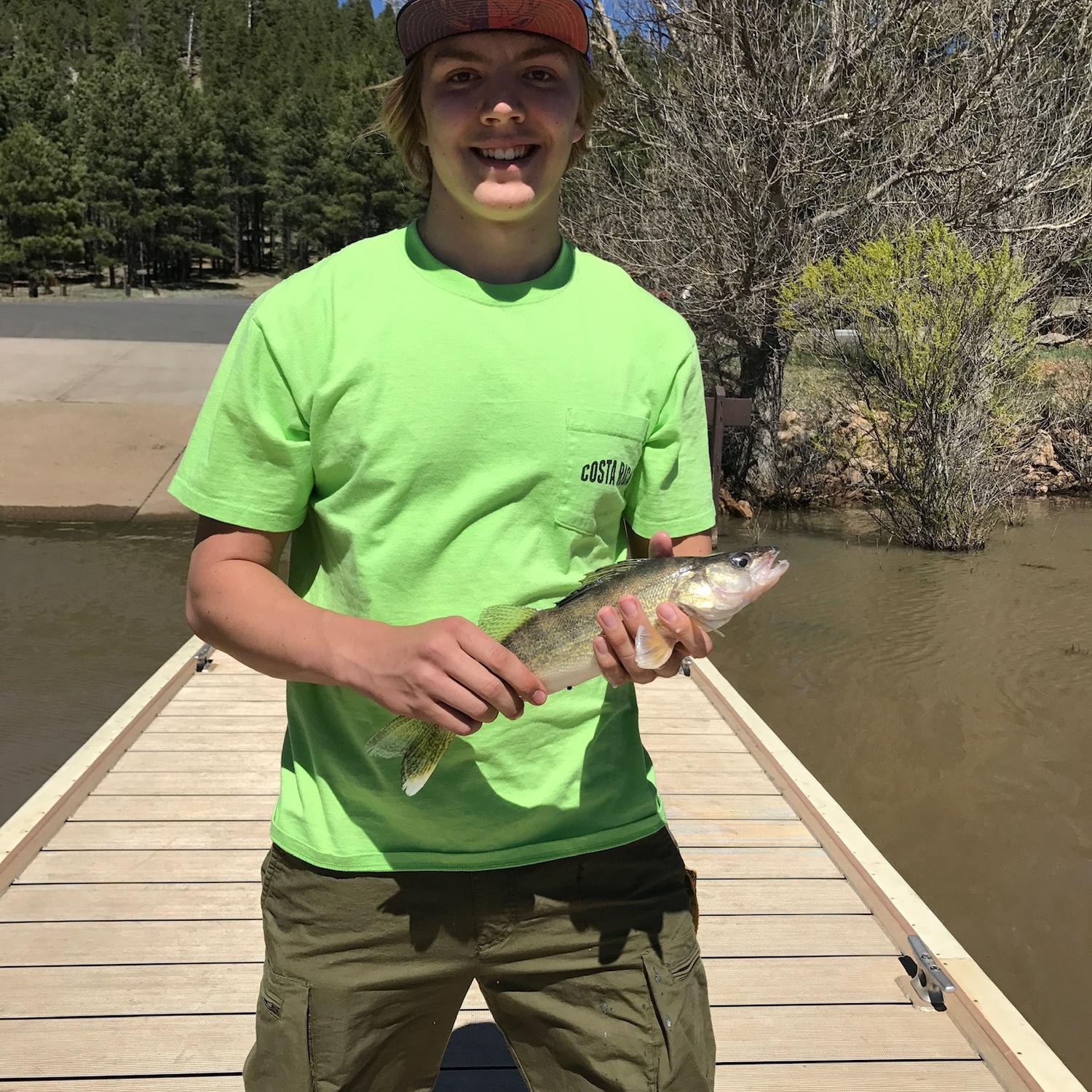 Mason's Perch catch from Lake Mary - Flagstaff, Arizona