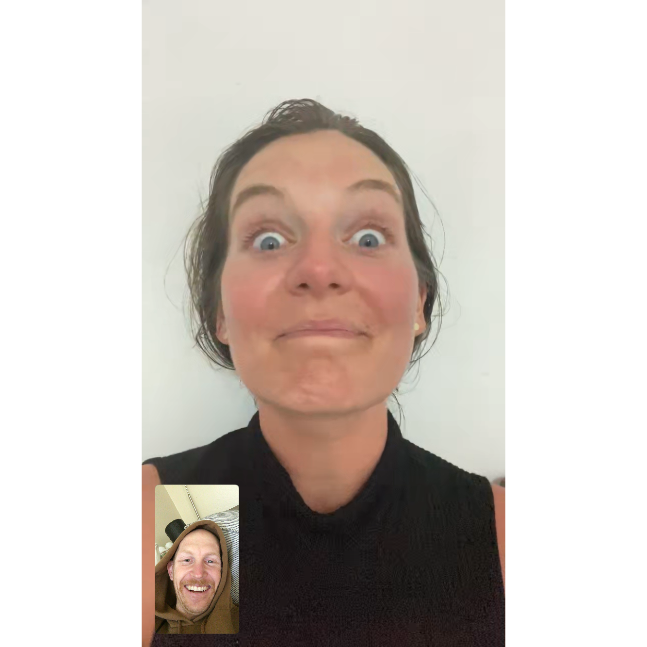 Ellen in Tanzania feeling a little nervous about the Match