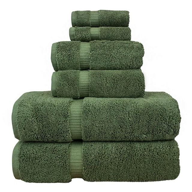 Luxury Hotel & Spa Quality, Quick Dry 100% Turkish Cotton, 700 GSM, Eco  Friendly Towel, Bathroom and Kitchen Dobby Border Towels, 2-Bath Towel,  2-Hand