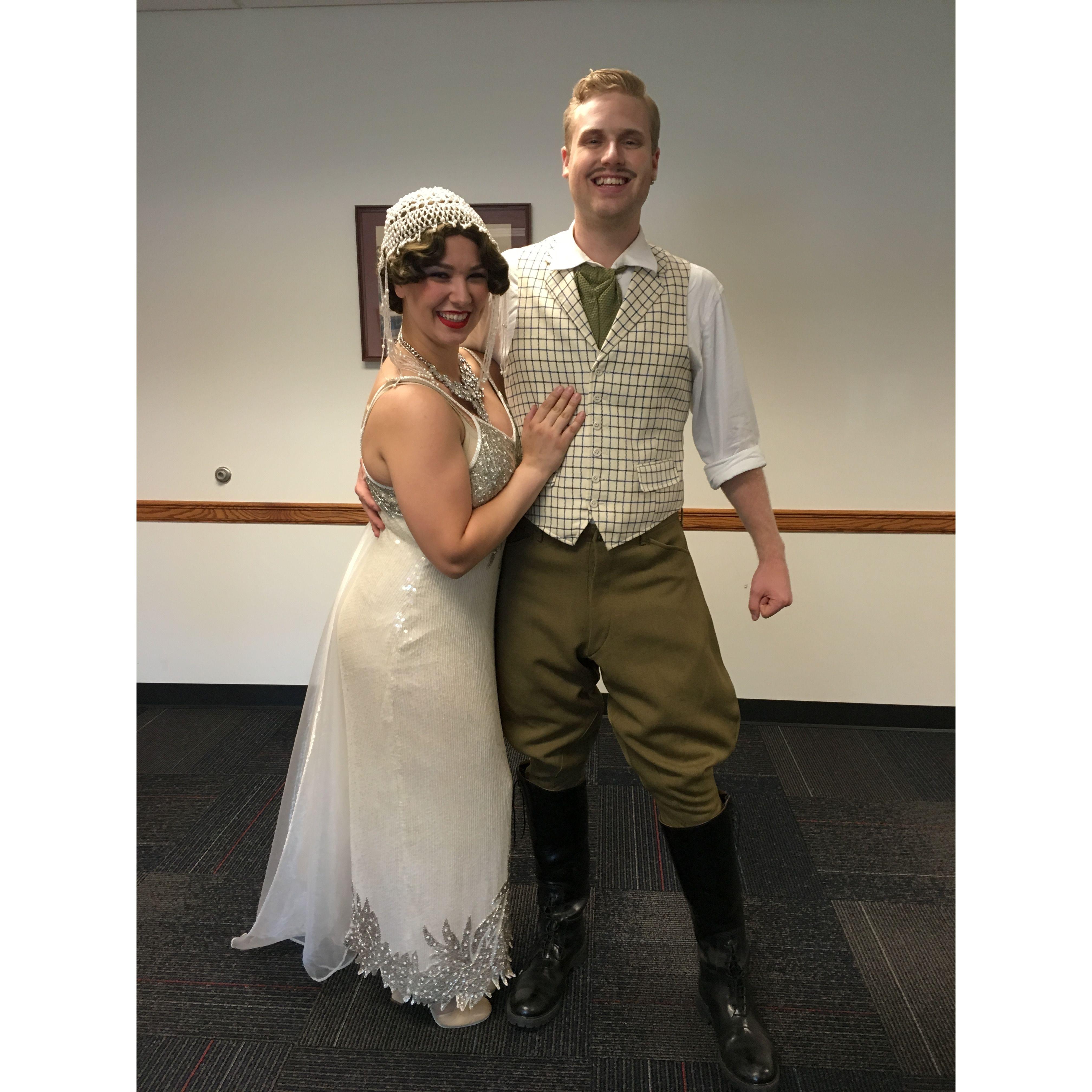 A regional production of "Singing in the Rain"