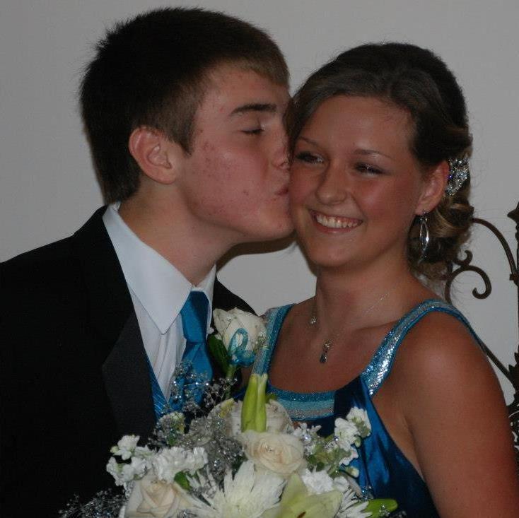 Our first dance when he asked me to be his girl friend