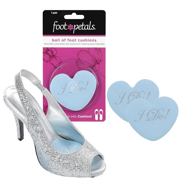 Foot Petals Ball of Foot Cushions, Metatarsal Pad, Lasting Comfort Relief, Prevent Toe Sliding, Overhang, Women's Heels