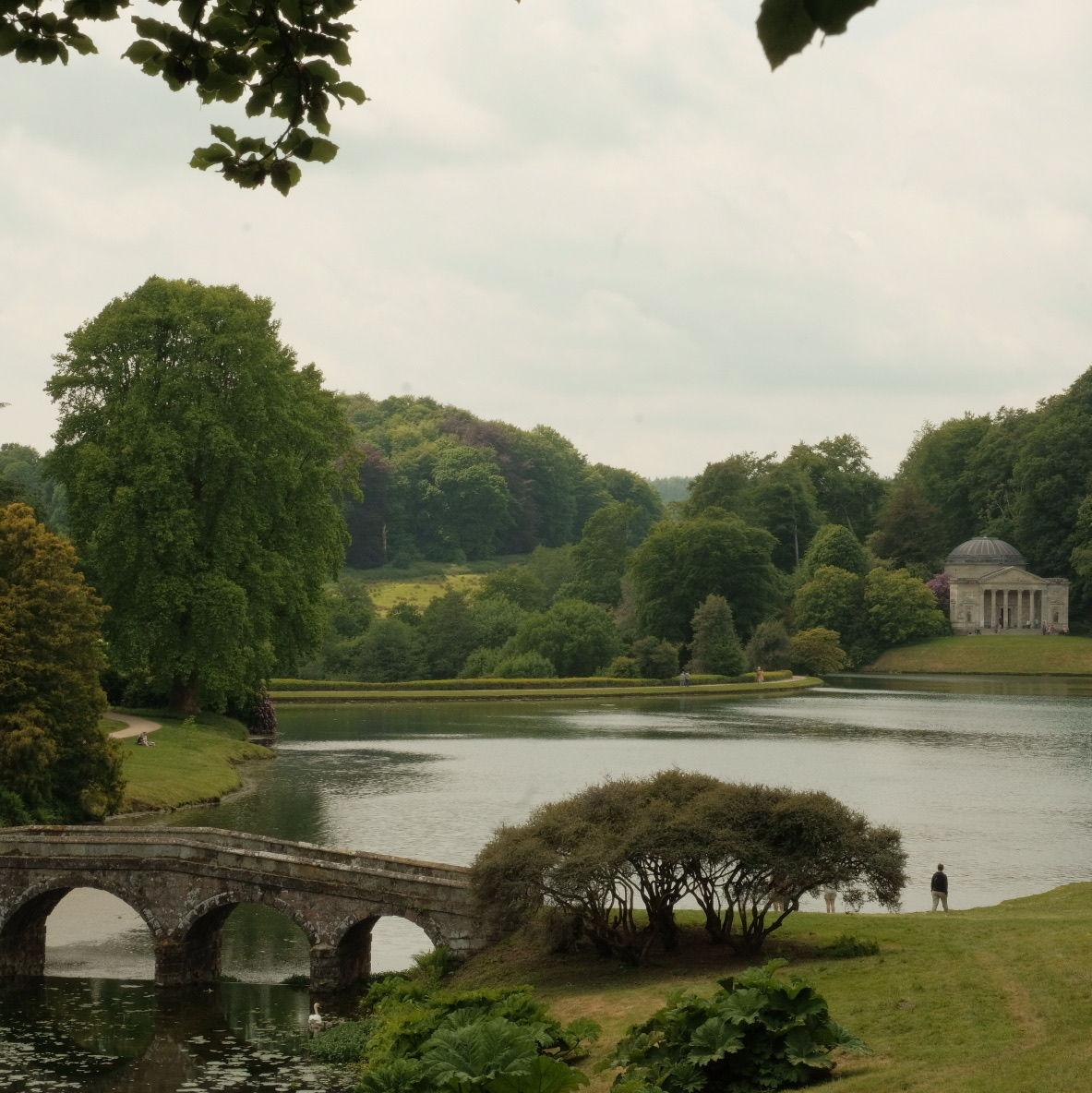 A picture of Stourhead, where Cédric proposed :)