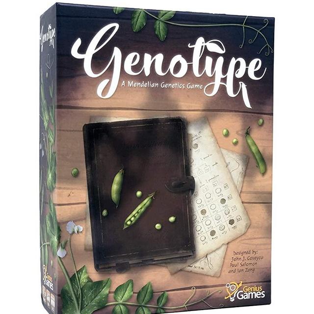 Genotype: A Mendelian Genetics Game | A Science Strategy Board Game About Punnett Squares, Heredity, and Gregor Mendel’s Pea Plants | Dice Drafting | 1-5 Players | Ages 14+ | Adult Board Games