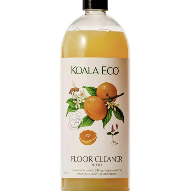 Koala Eco Floor Cleaner - with Australian Mandarin and Peppermint Essential Oil - 34oz