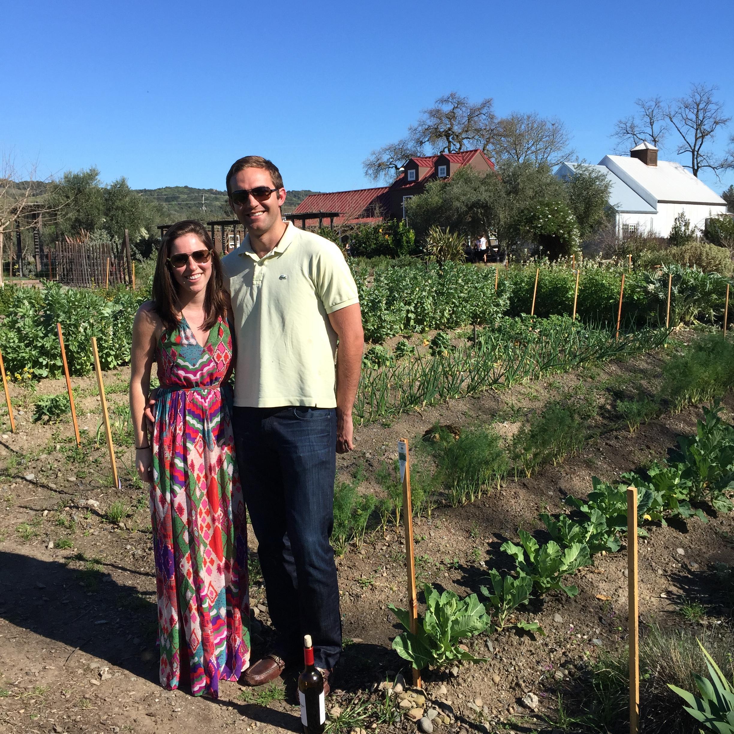 The first of many trips to Sonoma