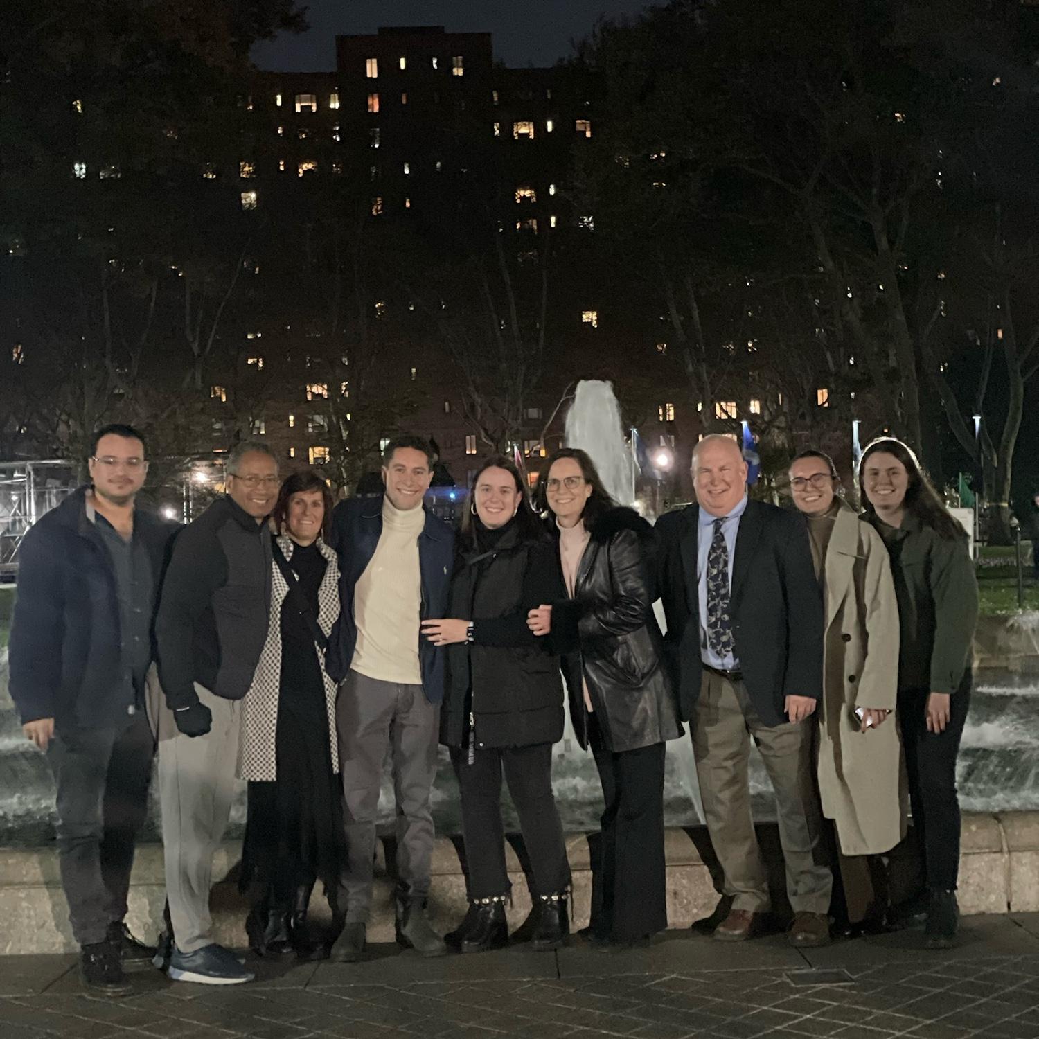 Our favorite people celebrating in our favorite place