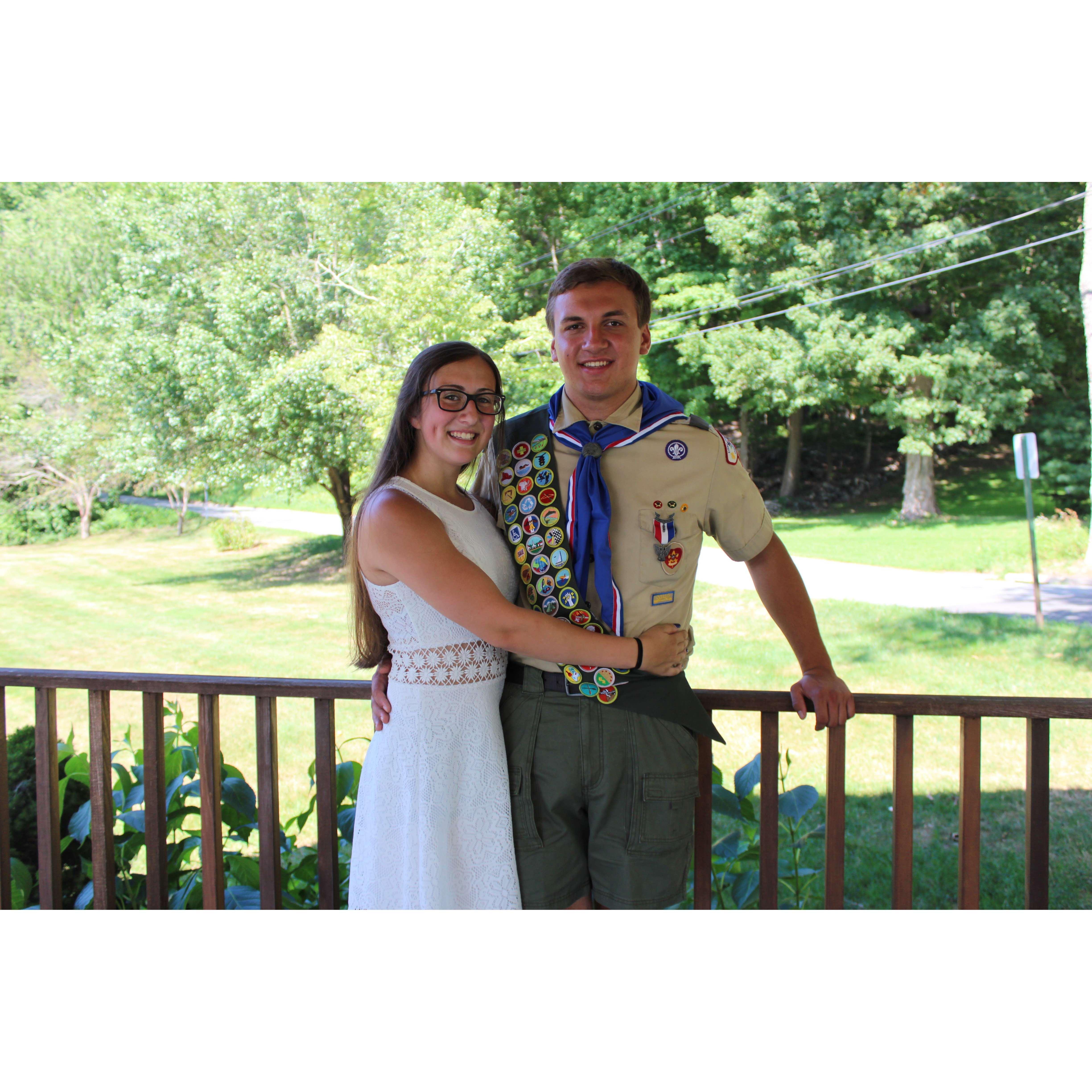 Aug. 2016: Eagle Scout Ceremony