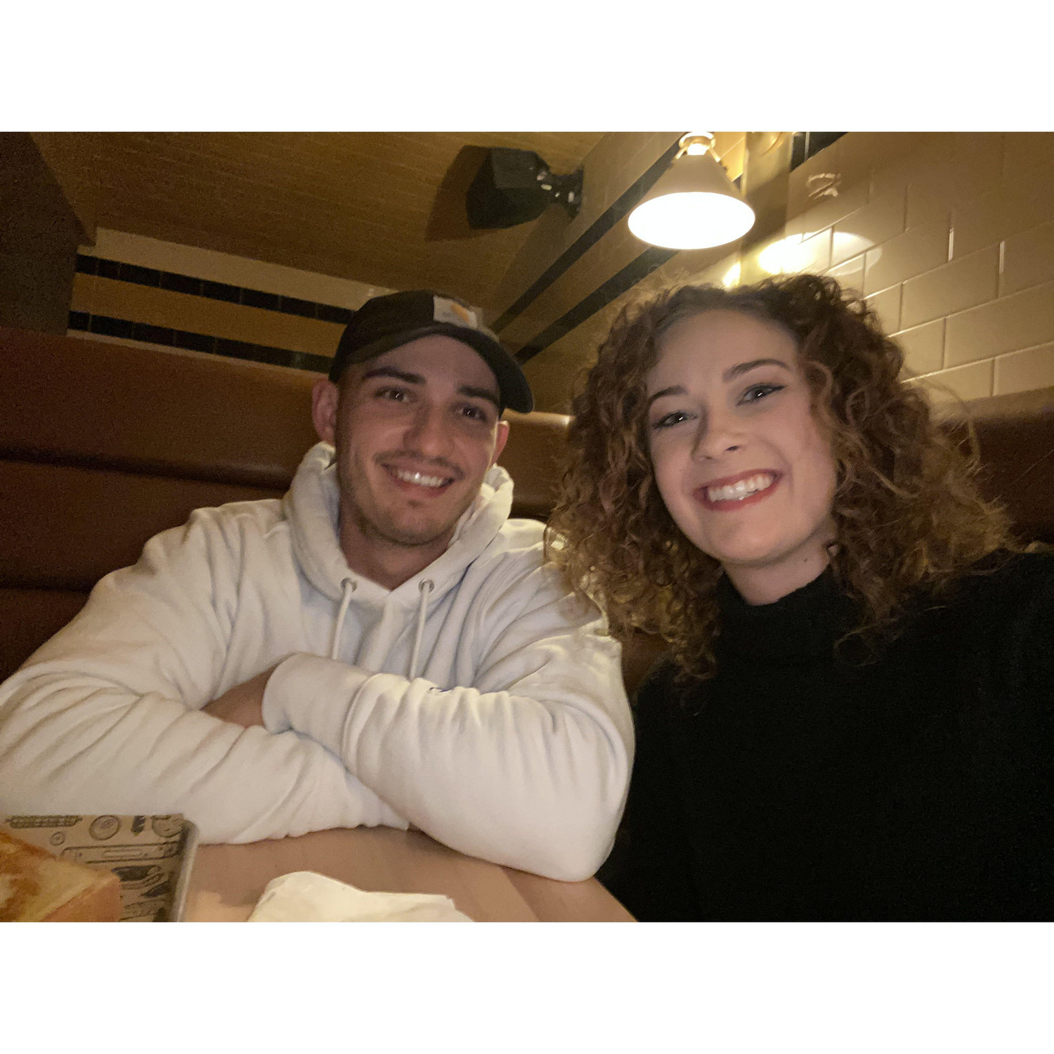 Our first date!